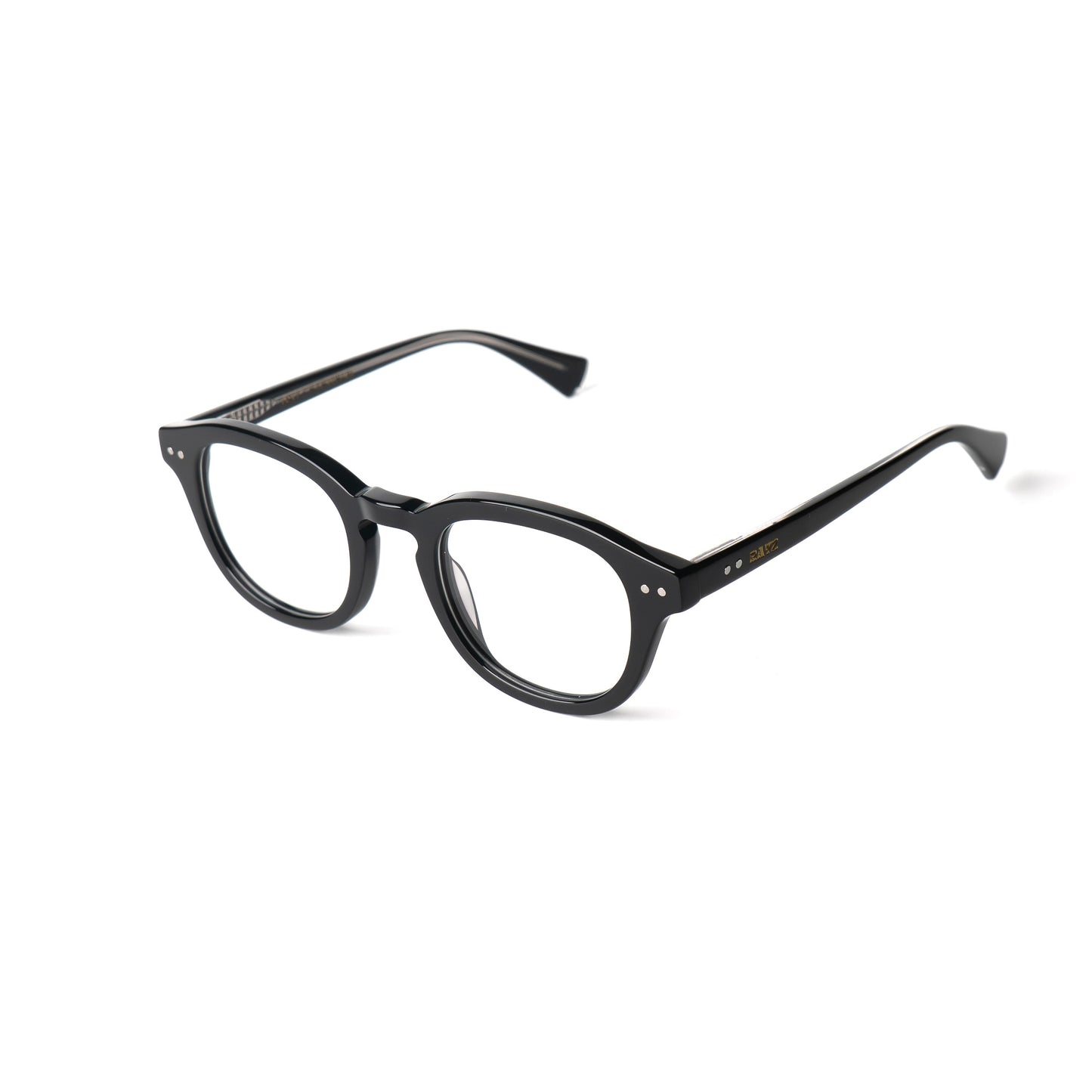 Loop Noir Lunettes de vue pour Hommes et Femmes Photo de Côté - RAYZ Eyewear Marque de Lunettes Marocaine