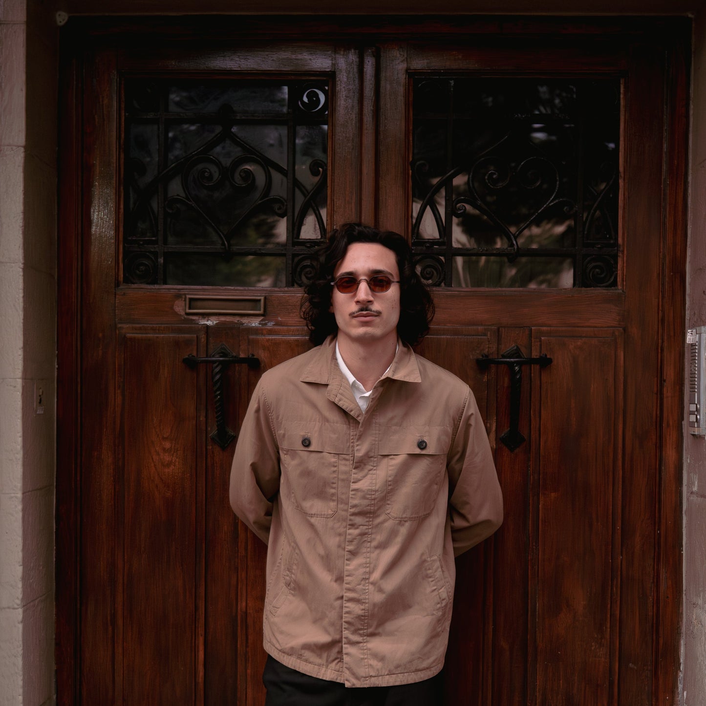 Luméa gris-marron Lunettes de Soleil pour Hommes et Femmes Photo de Porté - RAYZ Eyewear Marque de Lunettes Marocaine