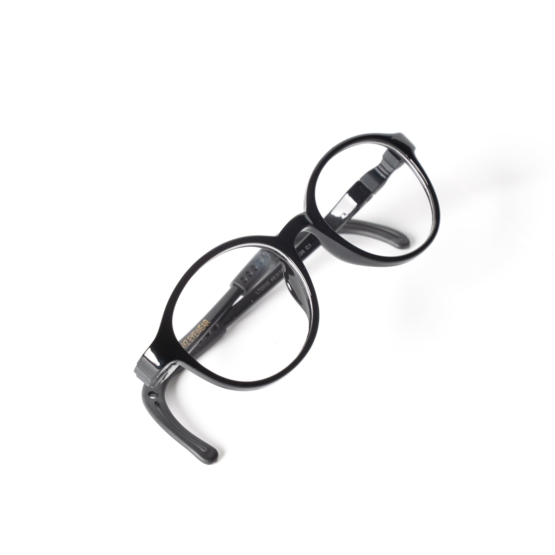 Lumi noir Lunettes de vue pour enfants Photo de Côté - RAYZ Eyewear Marque de Lunettes Marocaine