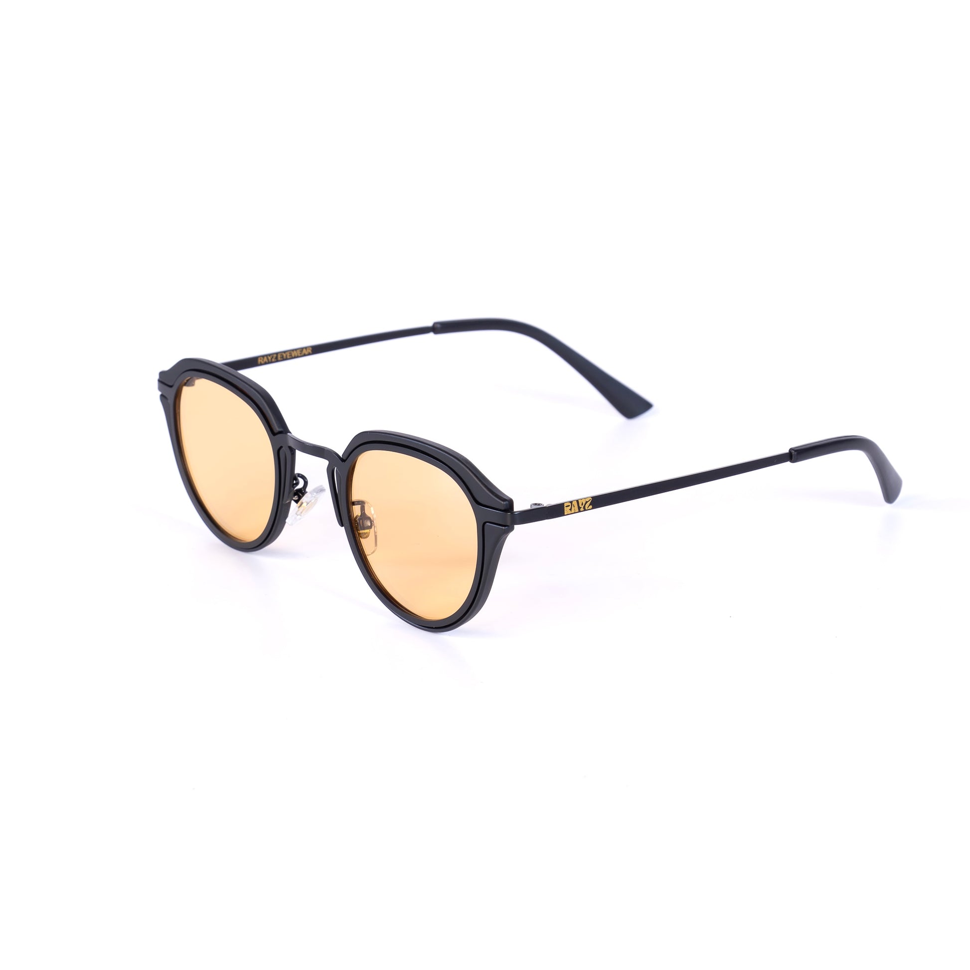 Marisol orange Lunettes de Soleil pour Hommes et Femmes Photo de Côté - RAYZ Eyewear Marque de Lunettes Marocaine