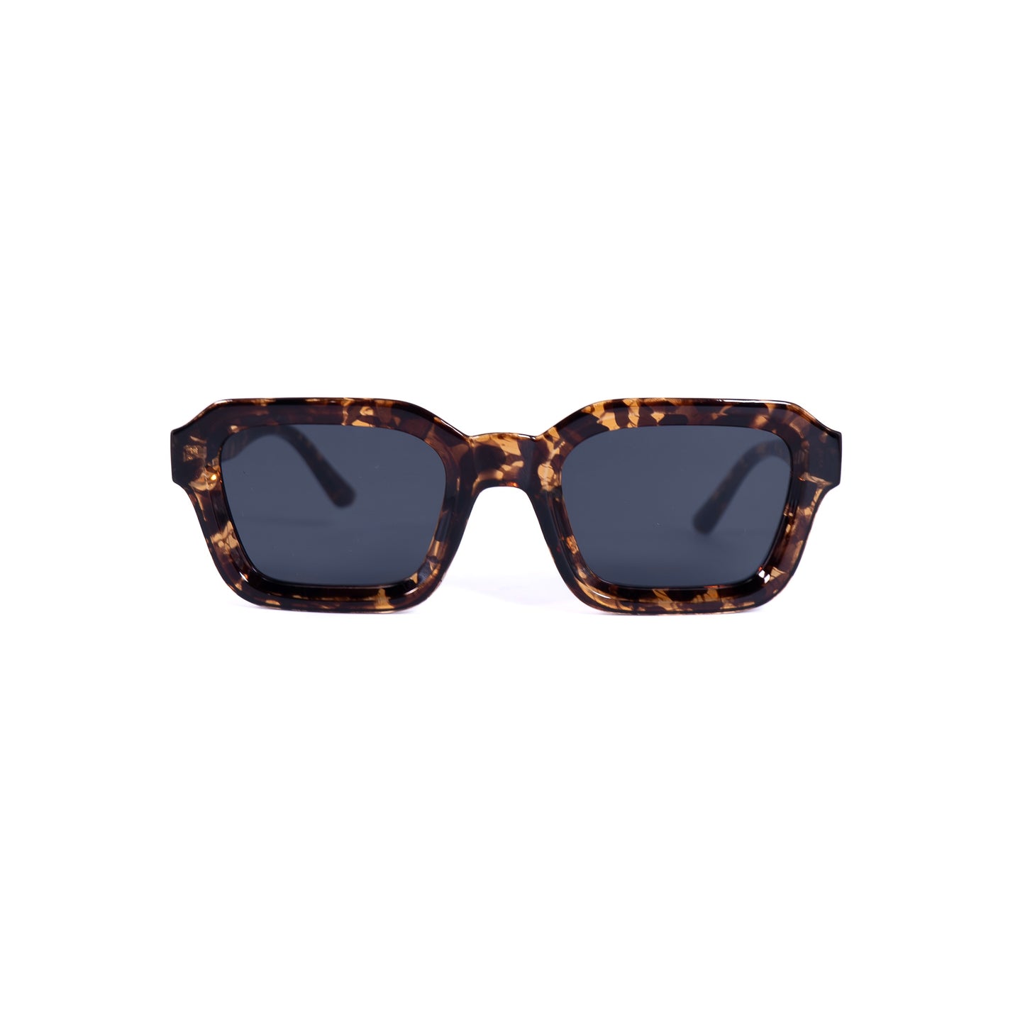 Mego Noir-Hawksbiil de Soleil pour Hommes et Femmes Photo de Face - RAYZ Eyewear Marque de Lunettes Marocaine