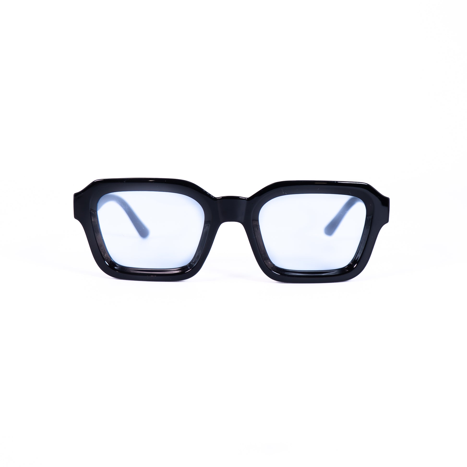 Mego bleu de Soleil pour Hommes et Femmes Photo de Face - RAYZ Eyewear Marque de Lunettes Marocaine