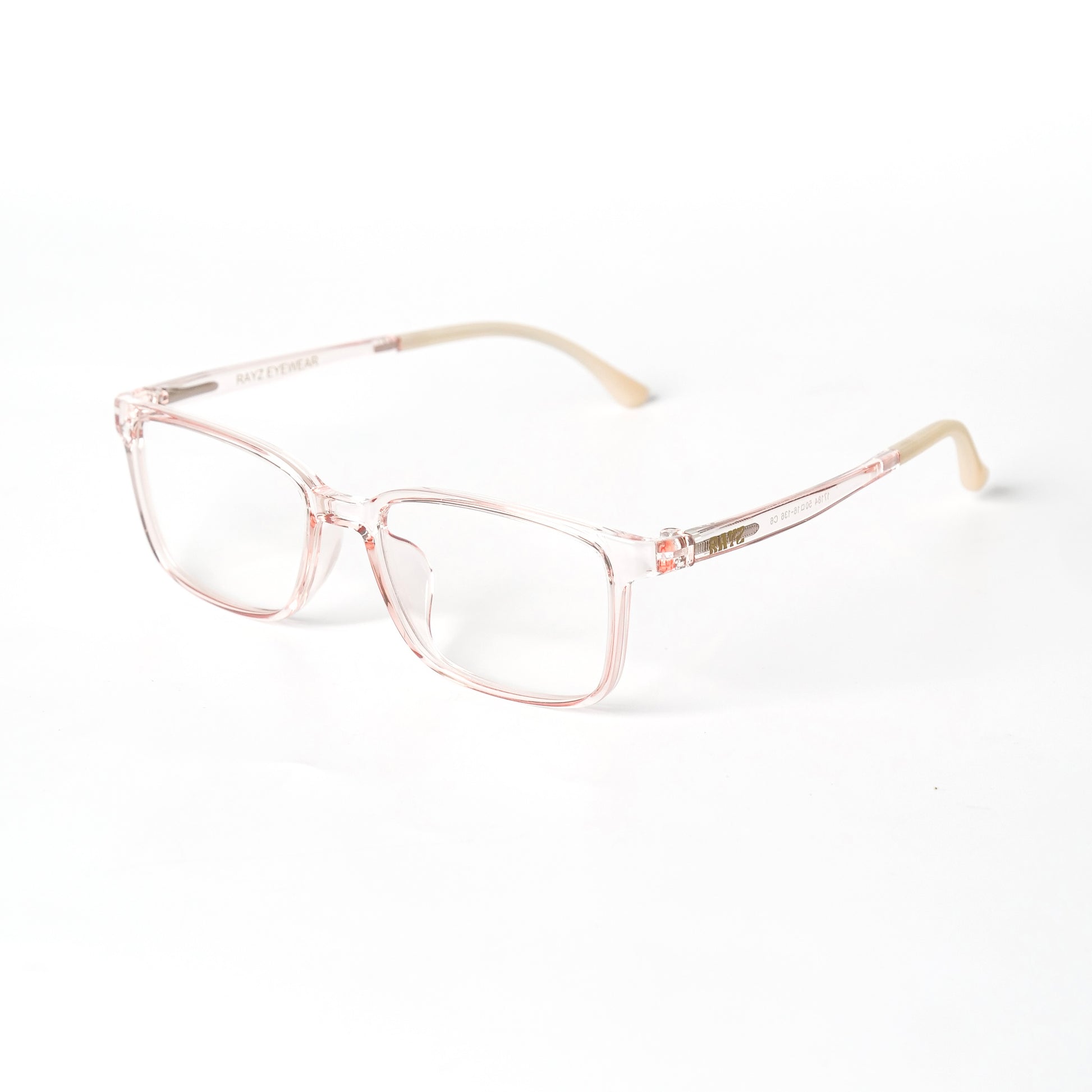 Mila rose Lunettes de vue pour enfants Photo de Côté - RAYZ Eyewear Marque de Lunettes Marocaine