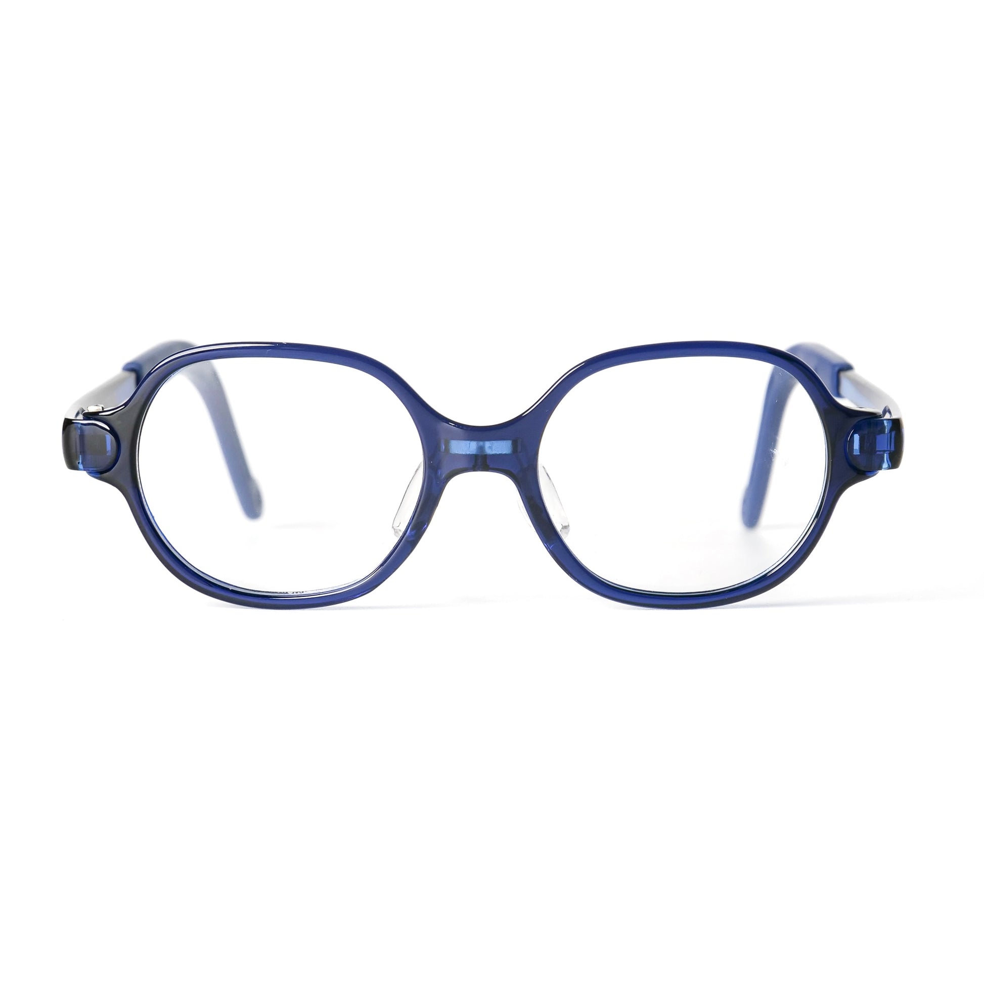 Milo bleu Lunettes de Vue pour enfants Photo de Face - RAYZ Eyewear Marque de Lunettes Marocaine