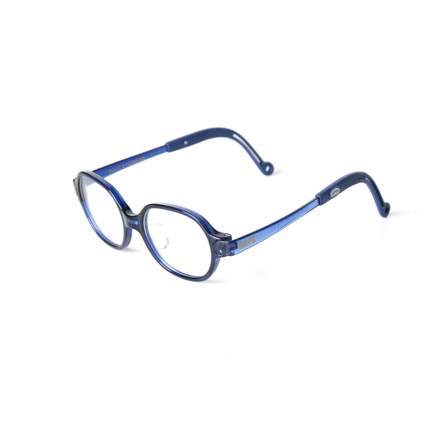 Milo bleu Lunettes de vue pour enfants Photo de Côté - RAYZ Eyewear Marque de Lunettes Marocaine