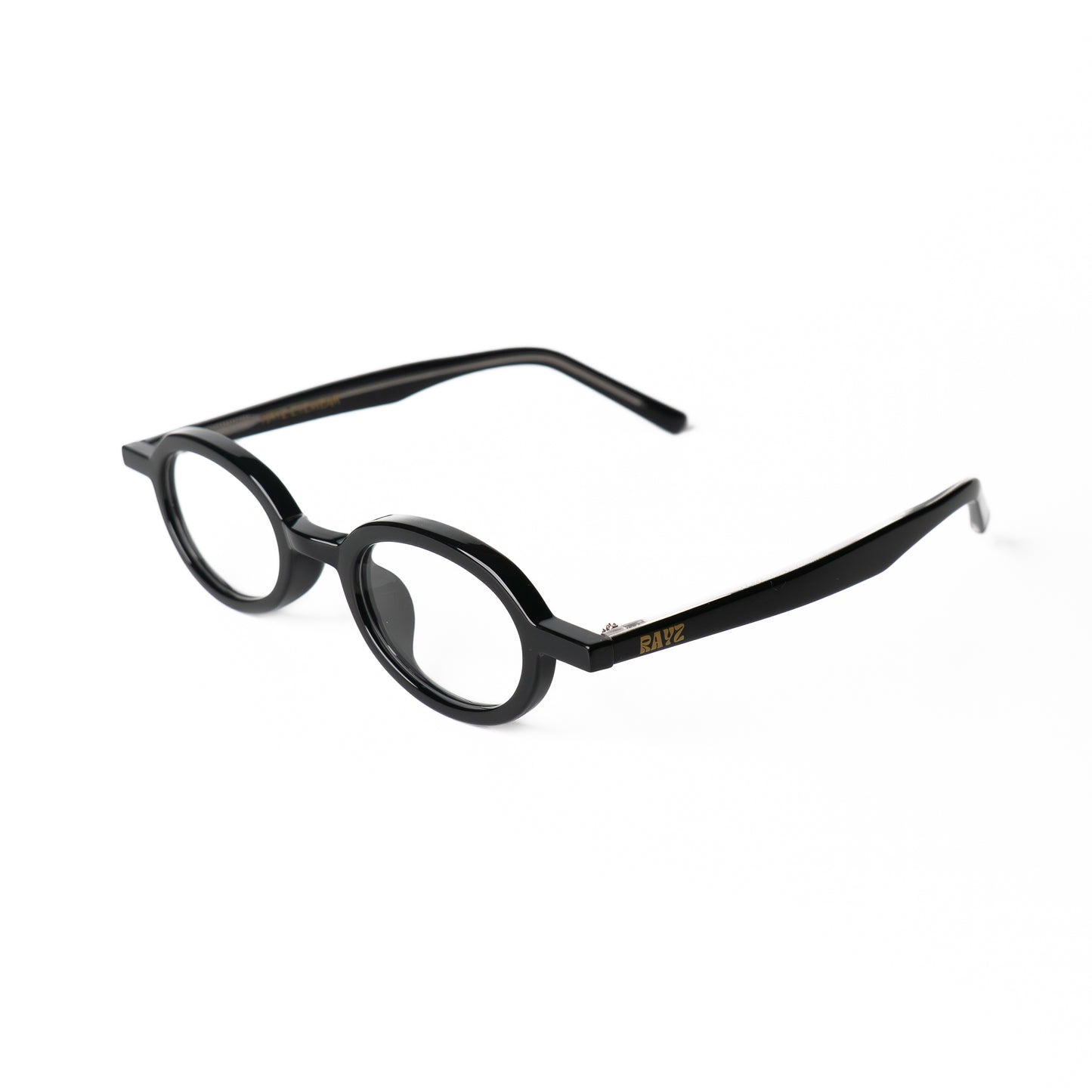 Mirage Noir Lunettes de vue pour Hommes et Femmes Photo de Côté - RAYZ Eyewear Marque de Lunettes Marocaine