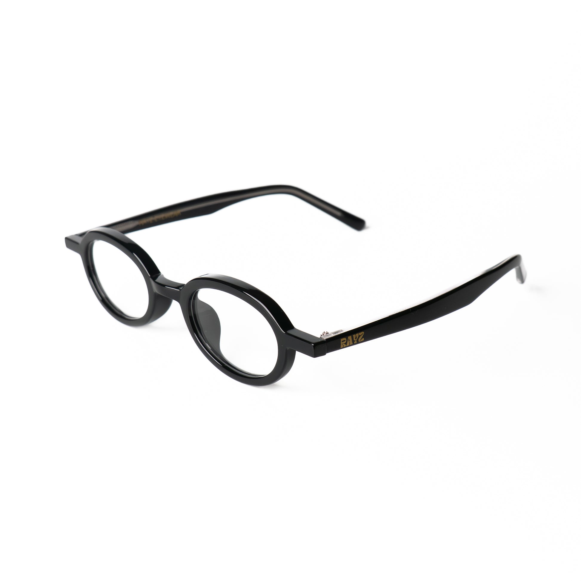 Mirage Noir Lunettes de vue pour Hommes et Femmes Photo de Côté - RAYZ Eyewear Marque de Lunettes Marocaine