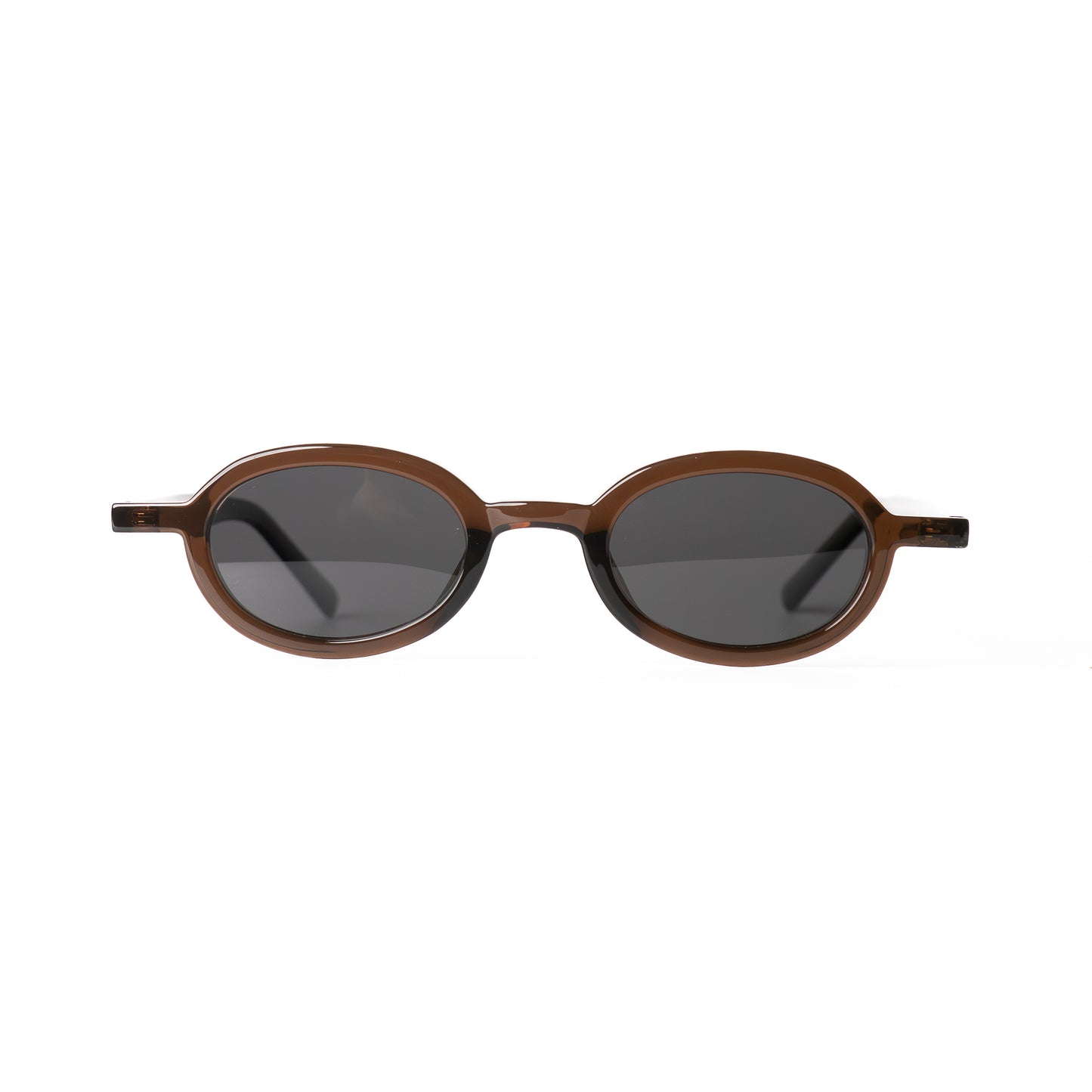 Mirage marron de Soleil pour Hommes et Femmes Photo de Face - RAYZ Eyewear Marque de Lunettes Marocaine
