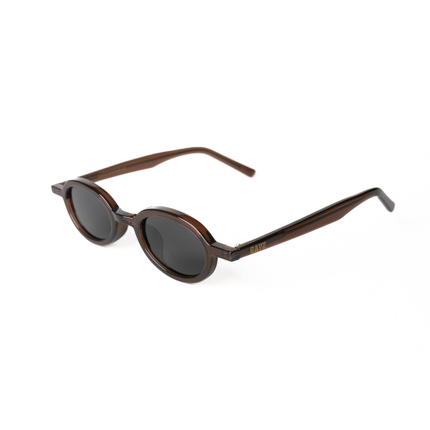 Mirage marron Lunettes de Soleil pour Hommes et Femmes Photo de Côté - RAYZ Eyewear Marque de Lunettes Marocaine