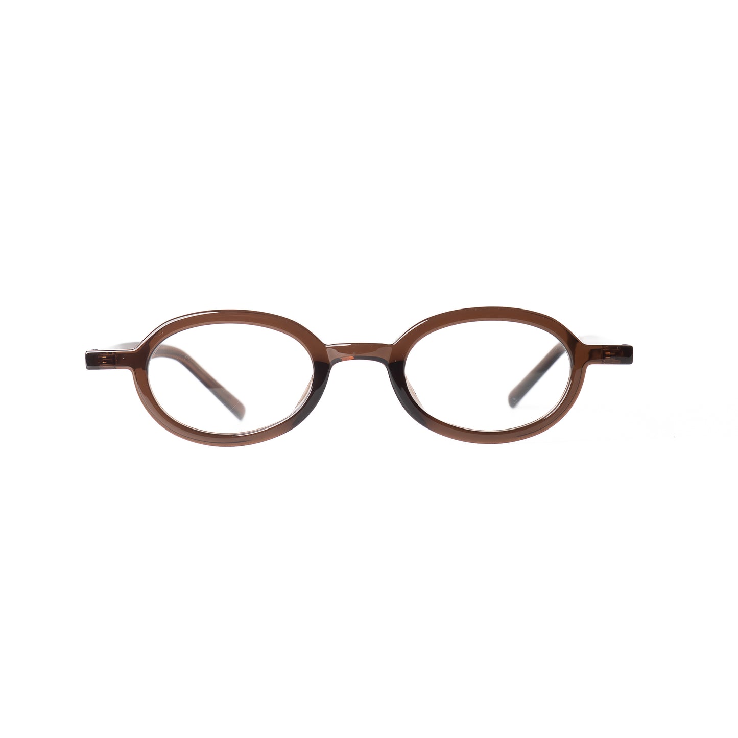  Mirage marron Lunettes de Vue pour Hommes et Femmes Photo de Face - RAYZ Eyewear Marque de Lunettes Marocaine