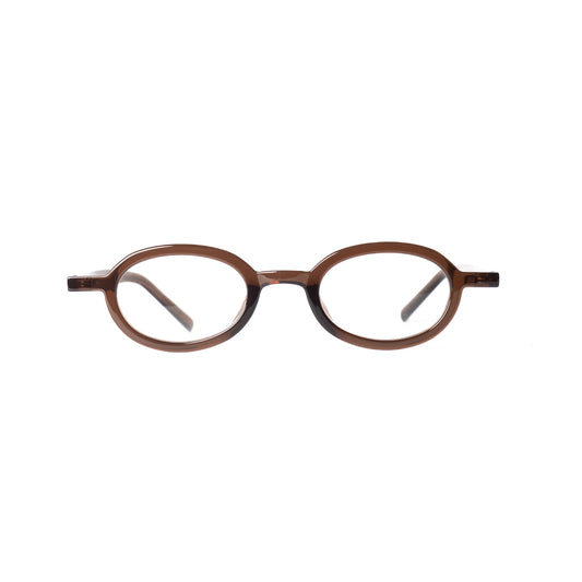  Mirage marron Lunettes de Vue pour Hommes et Femmes Photo de Face - RAYZ Eyewear Marque de Lunettes Marocaine