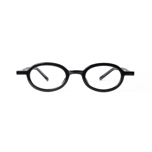 Mirage Noir Lunettes de Vue pour Hommes et Femmes Photo de Face - RAYZ Eyewear Marque de Lunettes Marocaine