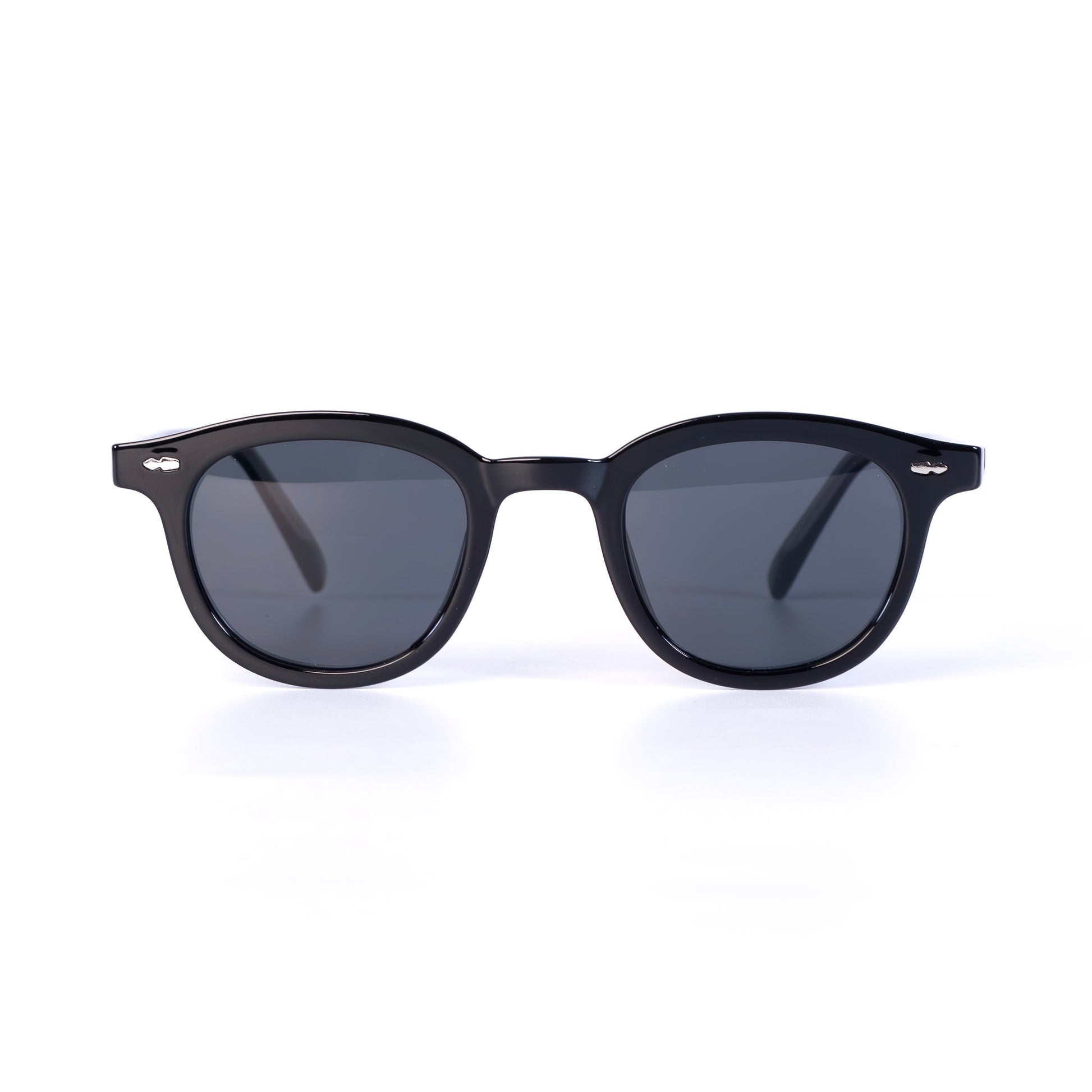 Namo noir Lunettes de Solaires pour Hommes et Femmes Photo de Face - RAYZ Eyewear Marque de Lunettes Marocaine