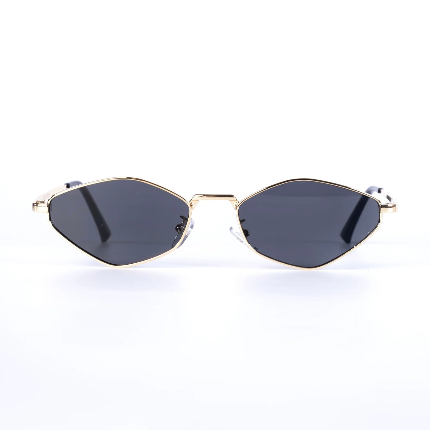 Nyssa noir Lunettes de Solaires pour Hommes et Femmes Photo de Face - RAYZ Eyewear Marque de Lunettes Marocaine