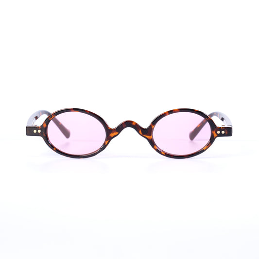 Odysea rose-leopard Lunettes de Soleil pour Hommes et Femmes Photo de Face - RAYZ Eyewear Marque de Lunettes Marocaine