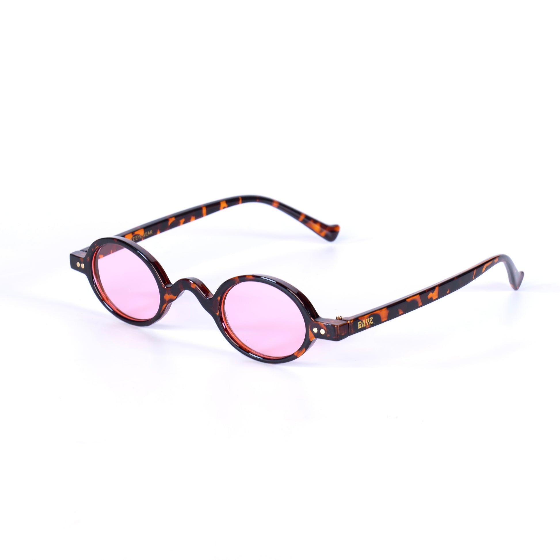 Odysea rose-leopard Lunettes de Soleil pour Hommes et Femmes Photo de Côté - RAYZ Eyewear Marque de Lunettes Marocaine