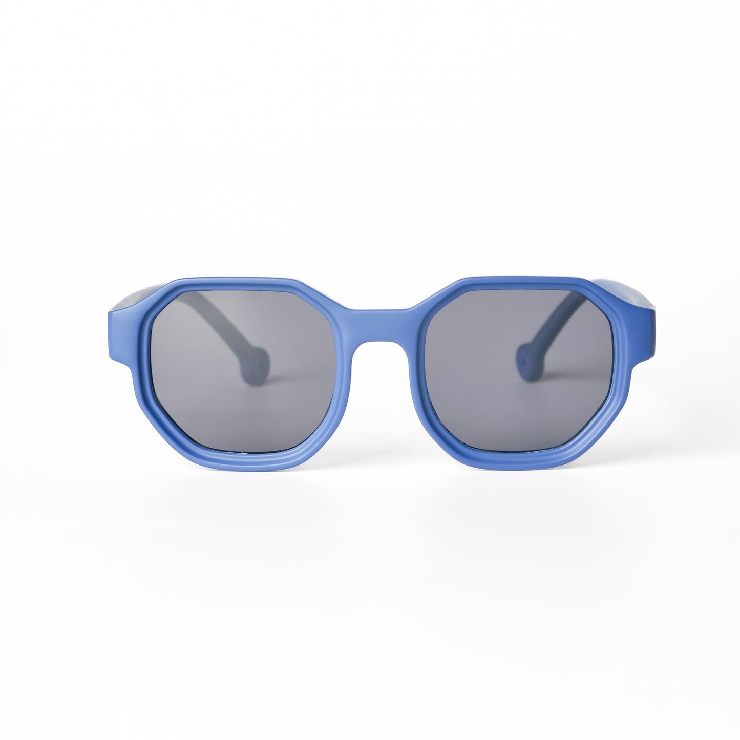 Ona Bleu-Foncé Lunettes de Soleil pour enfants Photo de Face - RAYZ Eyewear Marque de Lunettes Marocaine