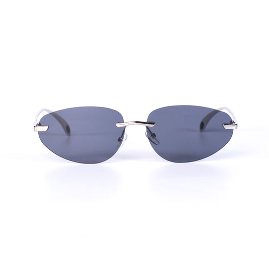 Ondine noir Lunettes de Solaires pour Hommes et Femmes Photo de Face - RAYZ Eyewear Marque de Lunettes Marocain