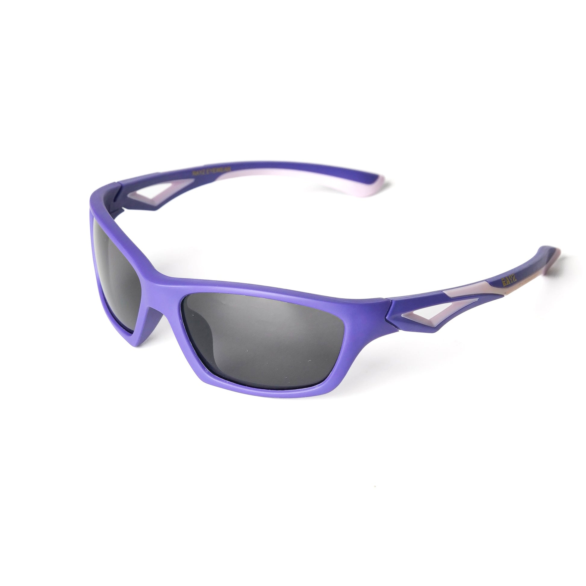 Oscar mauve Lunettes de Soleil pour enfants Photo de Côté - RAYZ Eyewear Marque de Lunettes Marocaine