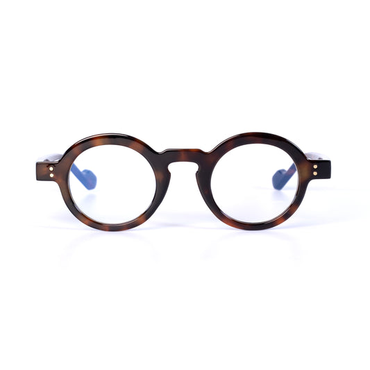 Ramatuelle Léopard Lunettes de Vue pour Hommes et Femmes Photo de Face - RAYZ Eyewear Marque de Lunettes Marocaine