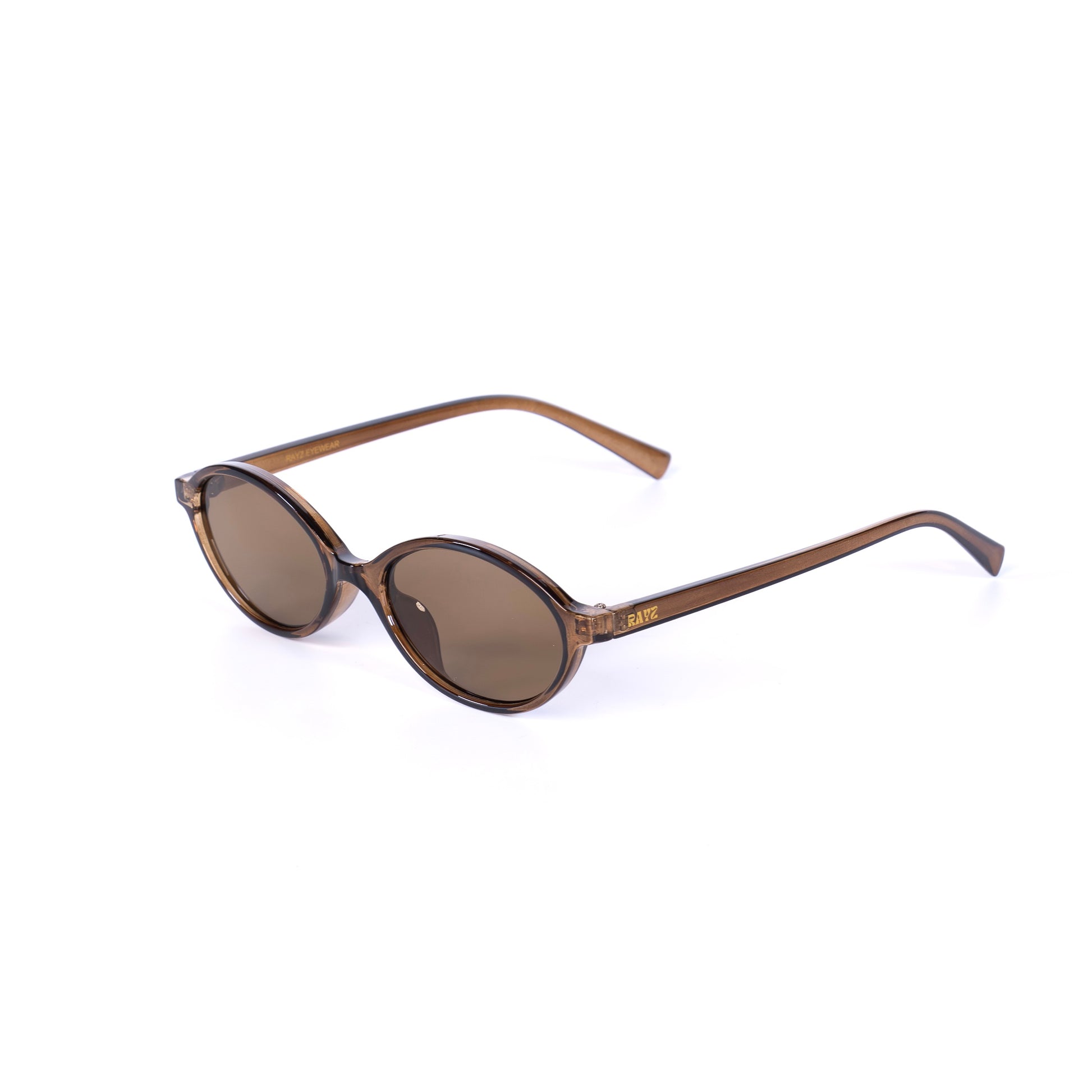 Rêve Marron Lunettes de Soleil pour Hommes et Femmes Photo de Côté - RAYZ Eyewear Marque de Lunettes Marocaine