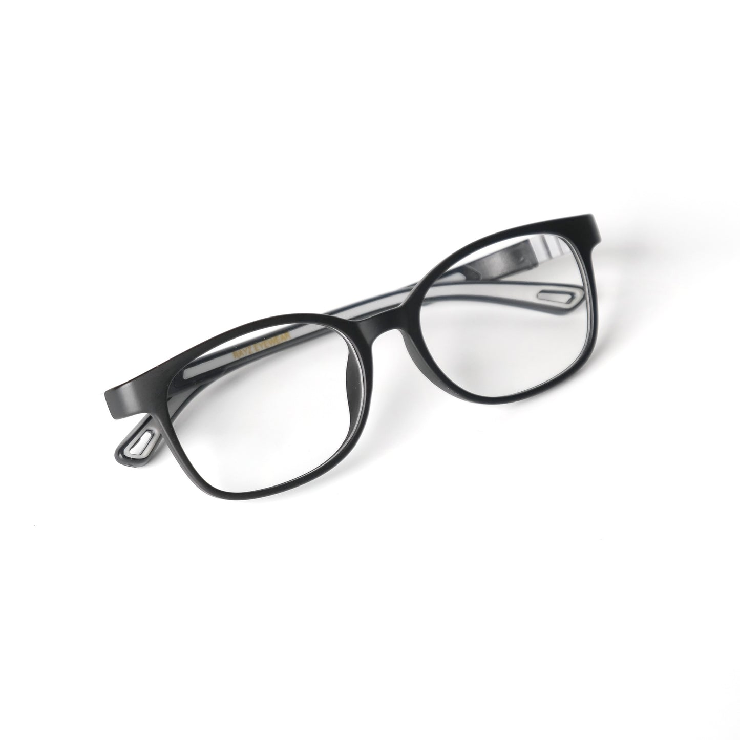 Rex noir Lunettes de vue pour enfants Photo de Côté - RAYZ Eyewear Marque de Lunettes Marocaine