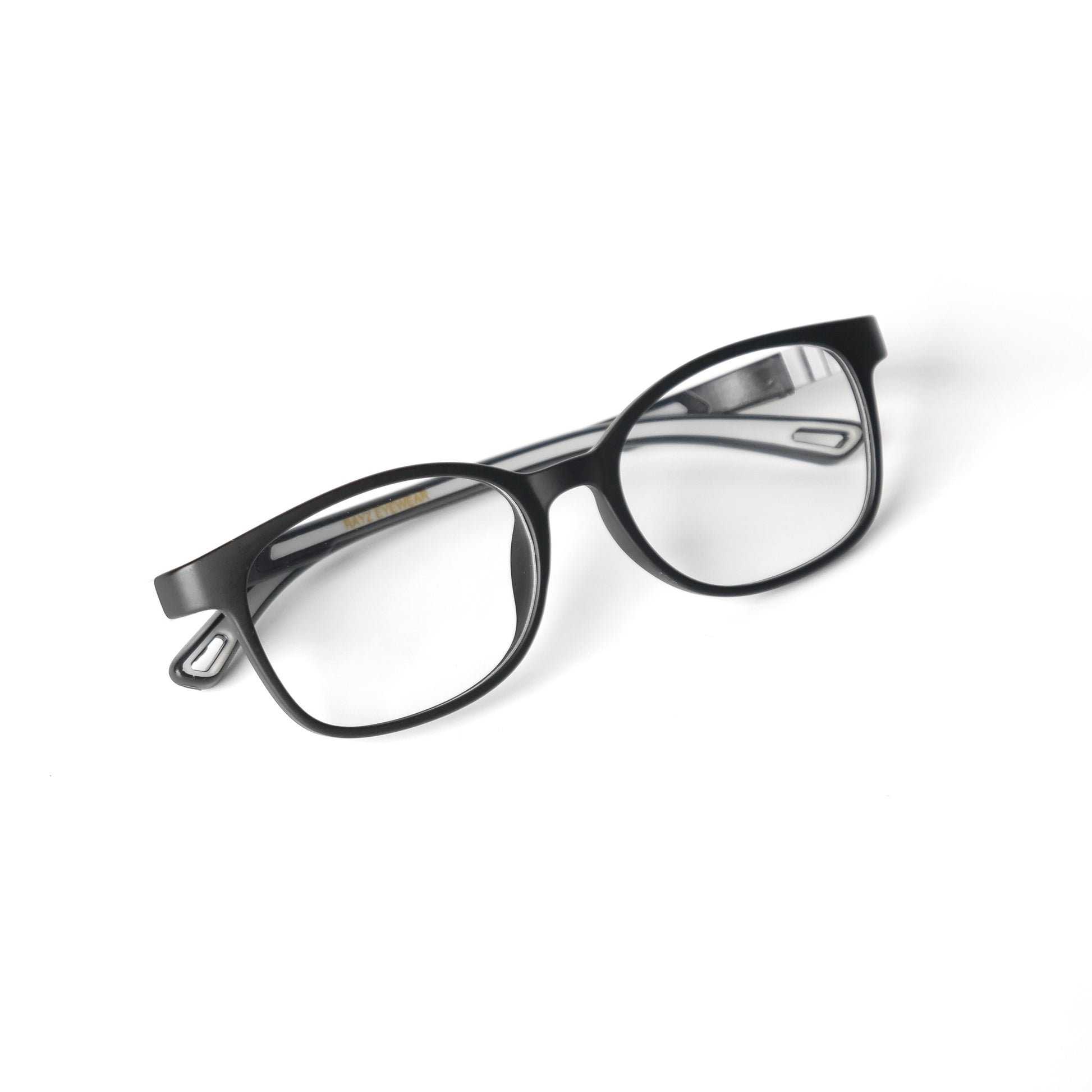 Rex noir Lunettes de vue pour enfants Photo de Côté - RAYZ Eyewear Marque de Lunettes Marocaine