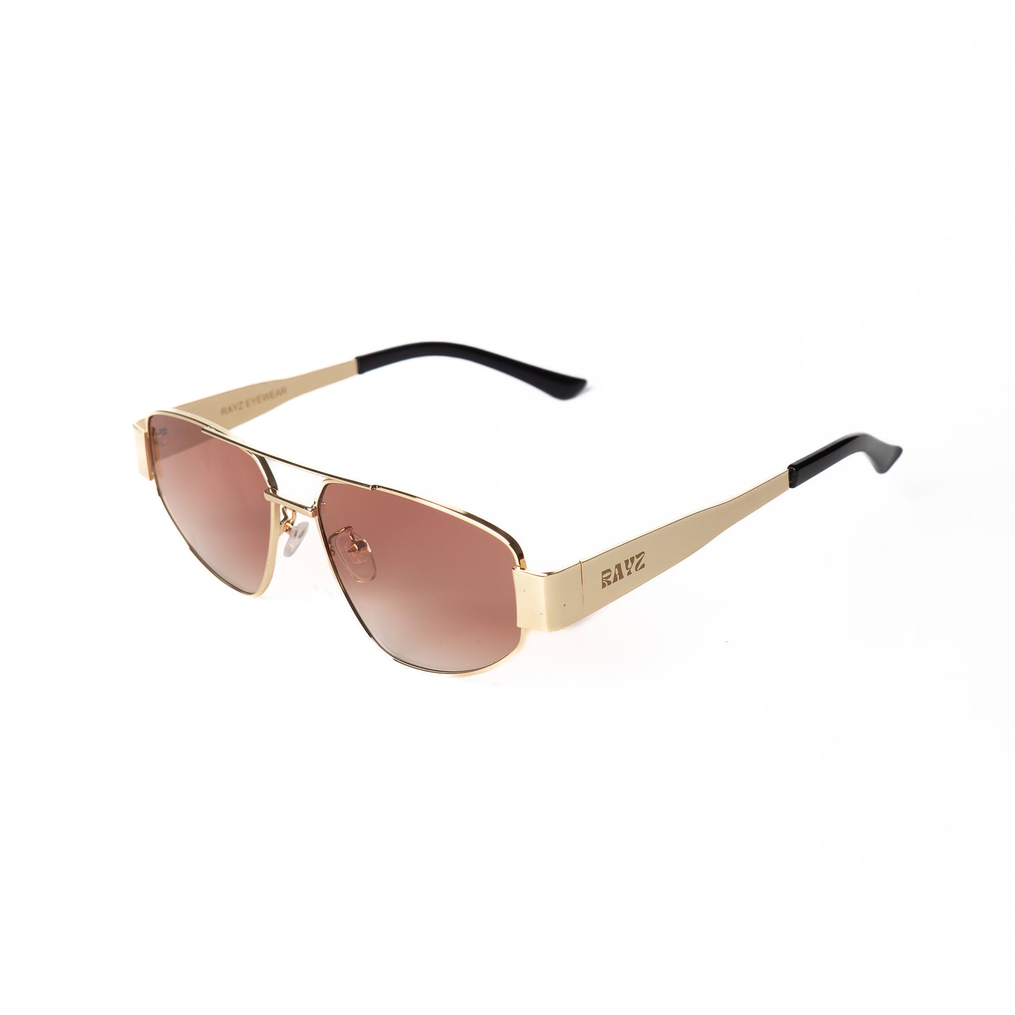 Riad marron Lunettes de Soleil pour Hommes et Femmes Photo de Côté - RAYZ Eyewear Marque de Lunettes Marocaine