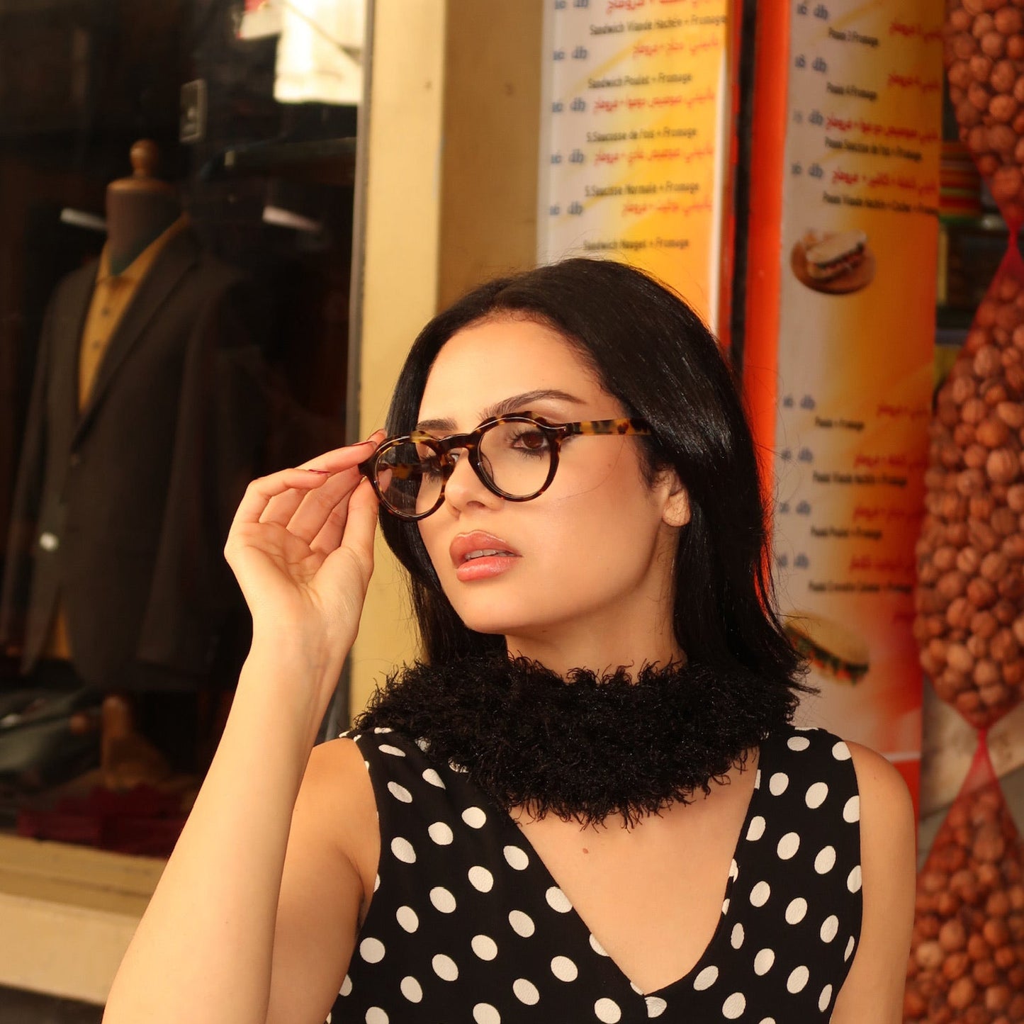 Rider hawksbill Lunettes de vue pour Hommes et Femmes Photo de porté - RAYZ Eyewear Marque de Lunettes Marocaine