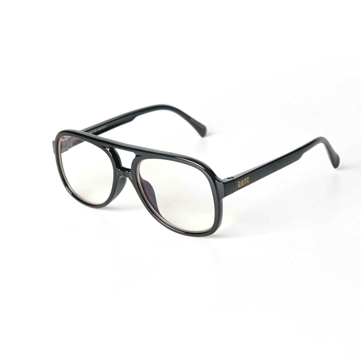 Rio noir Lunettes de vue pour enfants Photo de Côté - RAYZ Eyewear Marque de Lunettes Marocaine