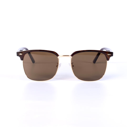 Ritual Marron Lunettes de Soleil pour Hommes et Femmes Photo de Face - RAYZ Eyewear Marque de Lunettes Marocaine