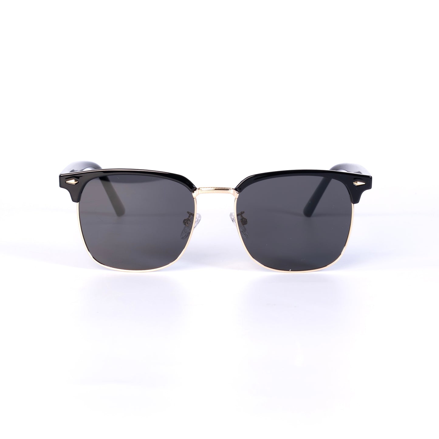 Ritual Noir Lunettes de Soleil pour Hommes et Femmes Photo de Face - RAYZ Eyewear Marque de Lunettes Marocaine