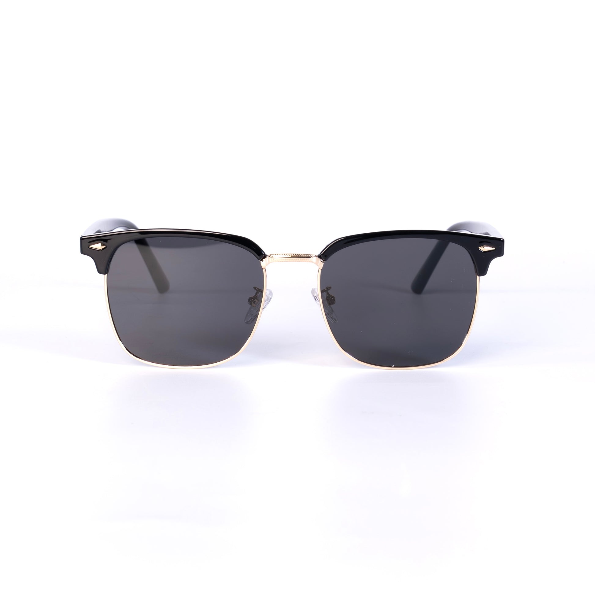 Ritual Noir Lunettes de Soleil pour Hommes et Femmes Photo de Face - RAYZ Eyewear Marque de Lunettes Marocaine