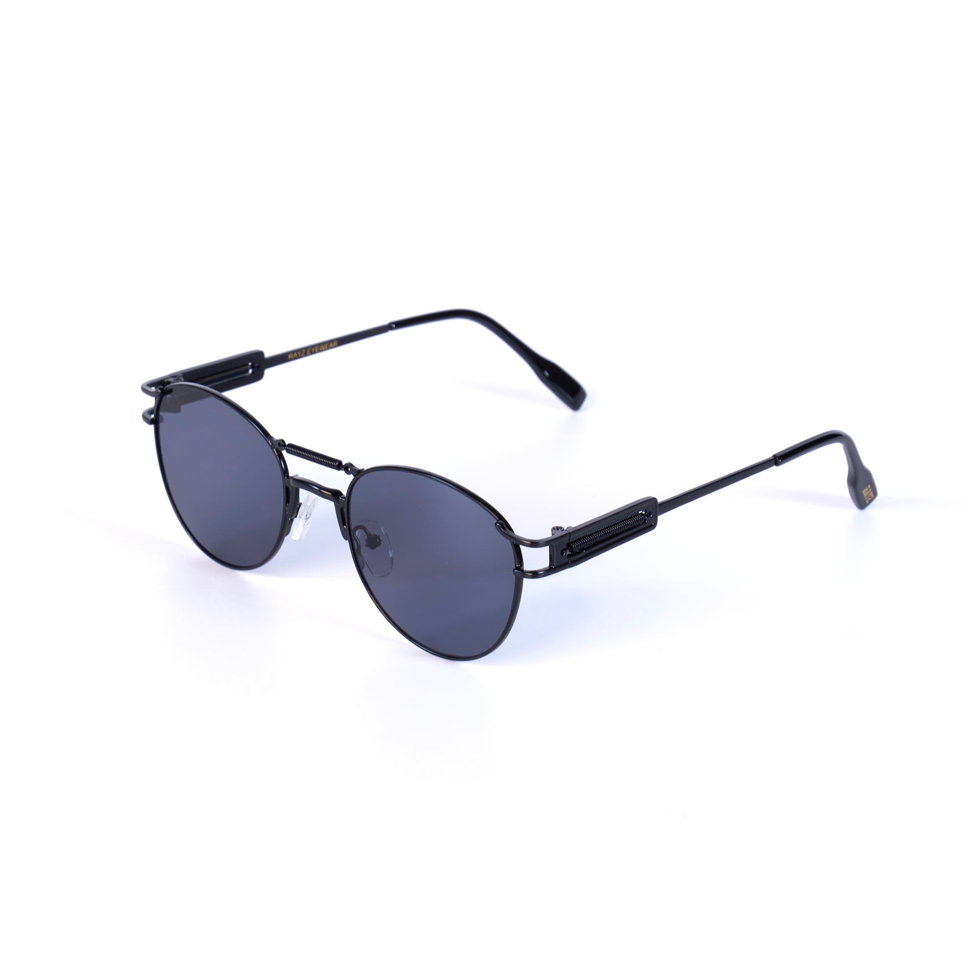 Riviera Noir Lunettes de Soleil pour Hommes et Femmes Photo de Côté - RAYZ Eyewear Marque de Lunettes Marocaine