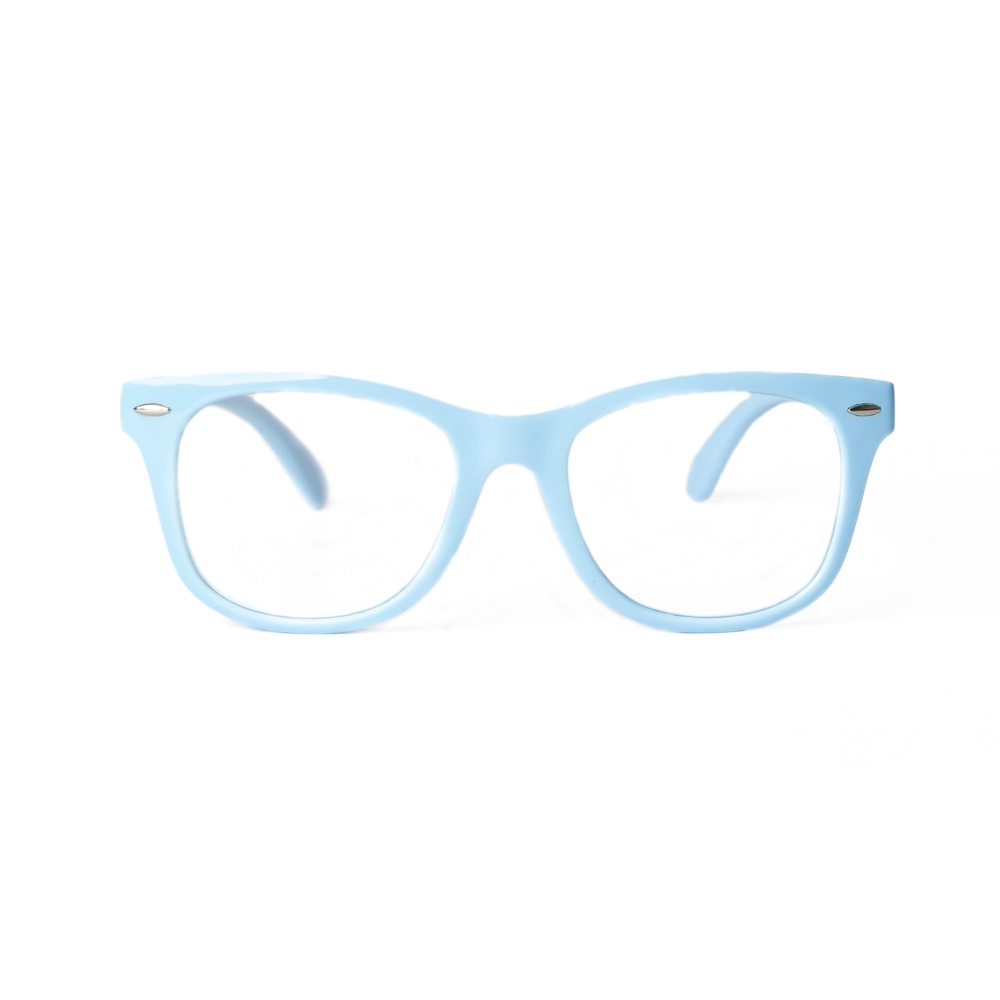 Romy bleu Lunettes de Vue pour Enfants Photo de Face - RAYZ Eyewear Marque de Lunettes Marocaine