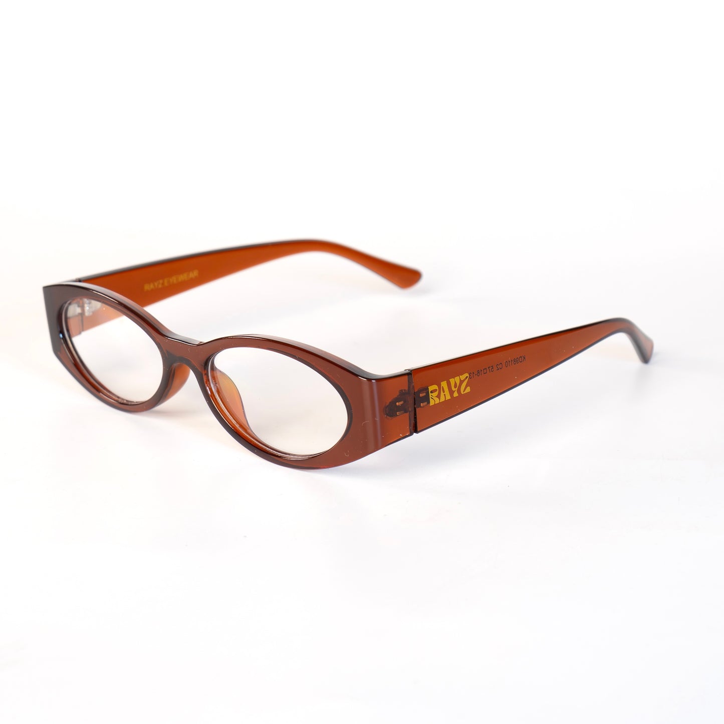 Rubiy Rouge Bordeaux Lunettes de vue pour Hommes et Femmes Photo de Côté - RAYZ Eyewear Marque de Lunettes Marocaine
