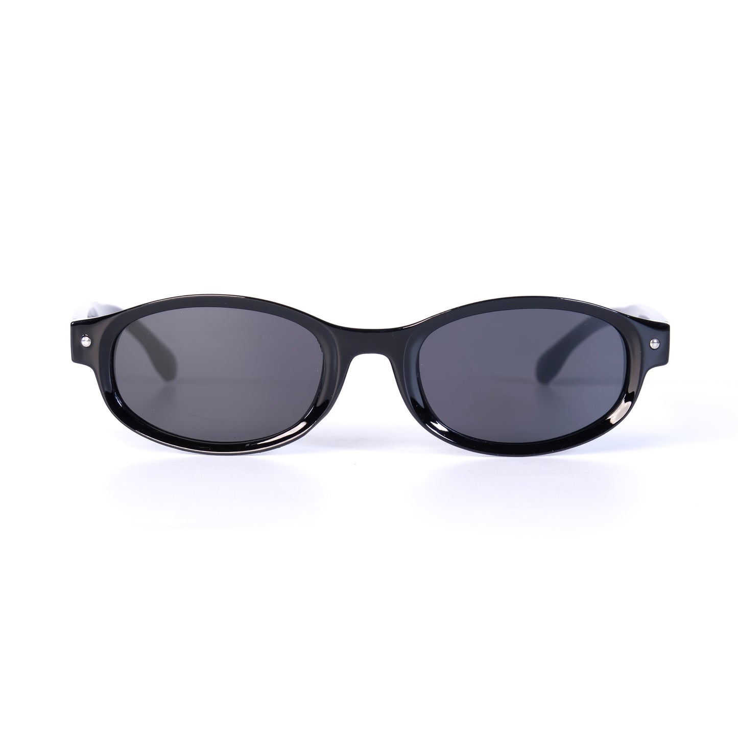 Séréna noir Lunettes de Solaires pour Hommes et Femmes Photo de Face - RAYZ Eyewear Marque de Lunettes Marocaine