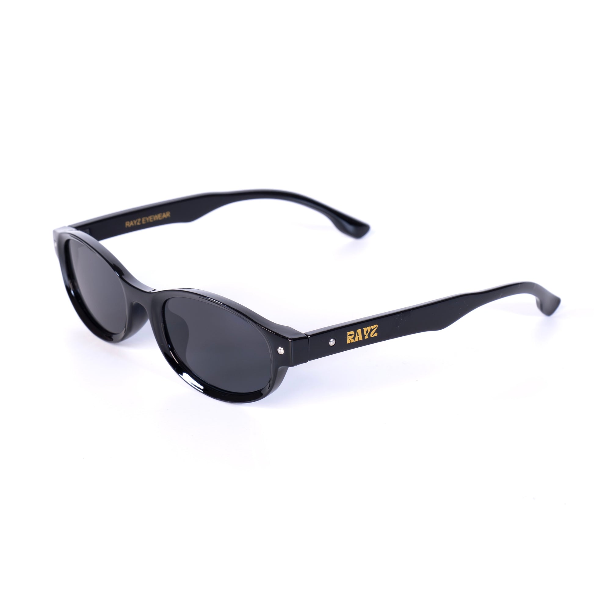 Séréna noir Lunettes de Solaires pour Hommes et Femmes Photo de Côté - RAYZ Eyewear Marque de Lunettes Marocaine