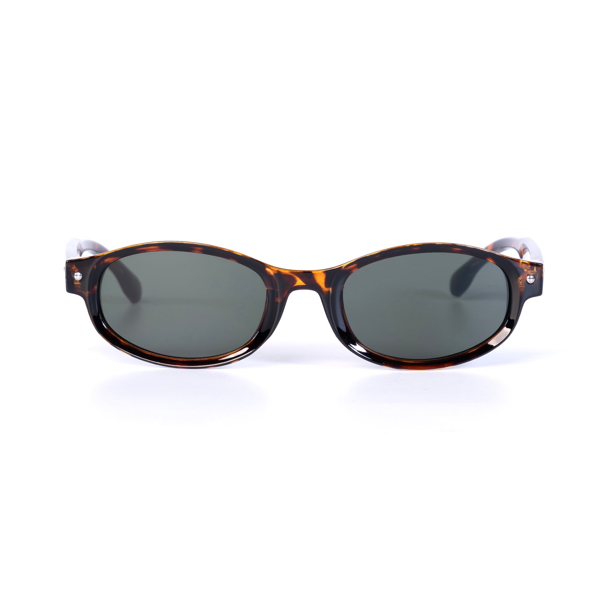 Séréna vert-Léopard Lunettes de Solaires pour Hommes et Femmes Photo de Face - RAYZ Eyewear Marque de Lunettes Marocaine