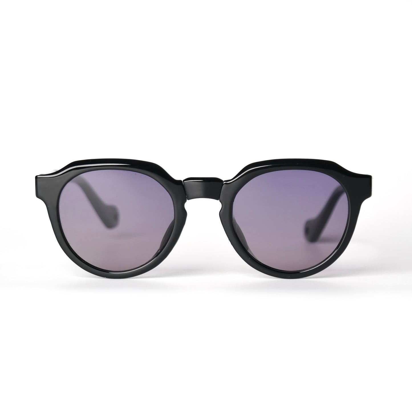 Spark Noir-Mauve Lunettes de Soleil pour enfants Photo de Face - RAYZ Eyewear Marque de Lunettes Marocaine