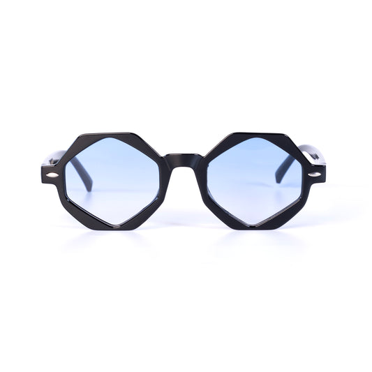 Torka bleu-noir Lunettes de Soleil pour Hommes et Femmes Photo de Face - RAYZ Eyewear Marque de Lunettes Marocaine