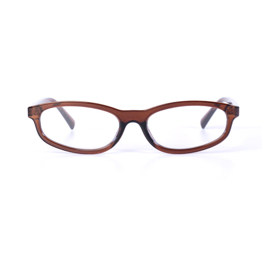 Tropézia marron Lunettes de Vue pour Hommes et Femmes Photo de Face - RAYZ Eyewear Marque de Lunettes Marocaine