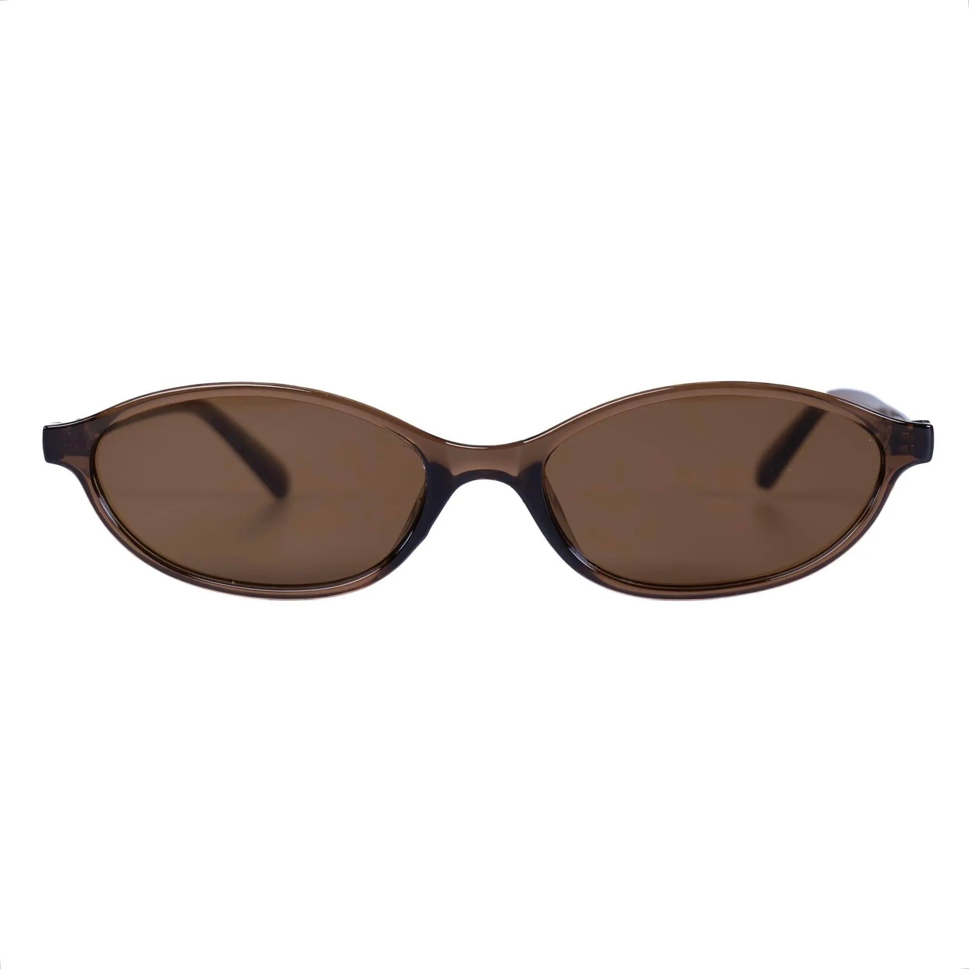 Uptown Marron Lunettes de Solaires pour Hommes et Femmes Photo de Face - RAYZ Eyewear Marque de Lunettes Marocaine