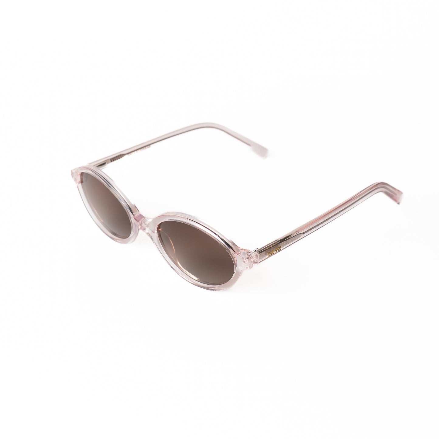 Yora Rose-marron Lunettes de Soleil pour Hommes et Femmes Photo de Côté - RAYZ Eyewear Marque de Lunettes Marocaine