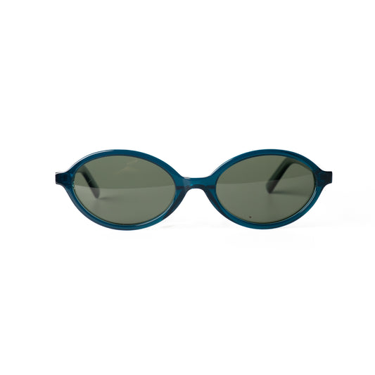Yora Turquoise de Soleil pour Hommes et Femmes Photo de Face - RAYZ Eyewear Marque de Lunettes Marocaine