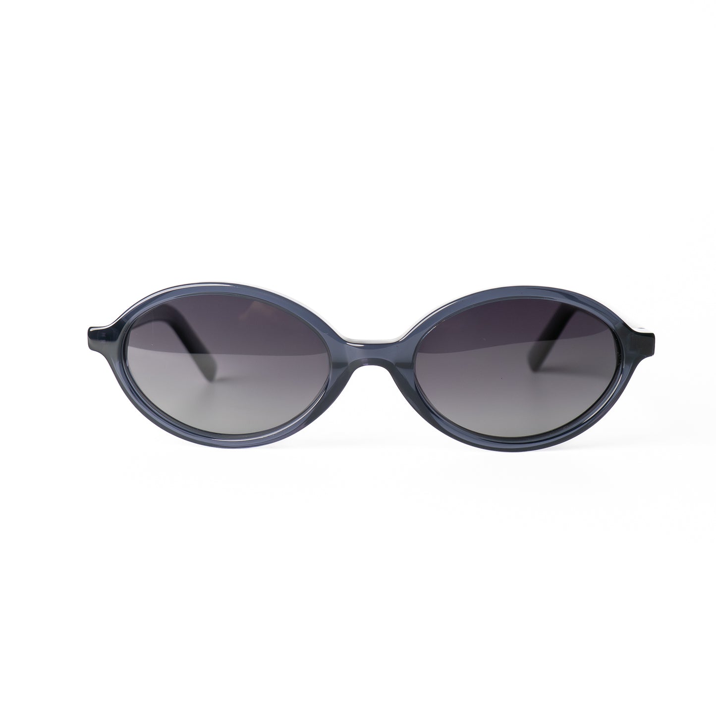 Yora bleu-fonce de Soleil pour Hommes et Femmes Photo de Face - RAYZ Eyewear Marque de Lunettes Marocaine