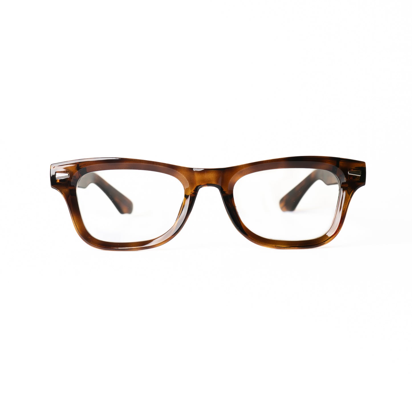 Zayra leopard Lunettes de Vue pour Hommes et Femmes Photo de Face - RAYZ Eyewear Marque de Lunettes Marocaine