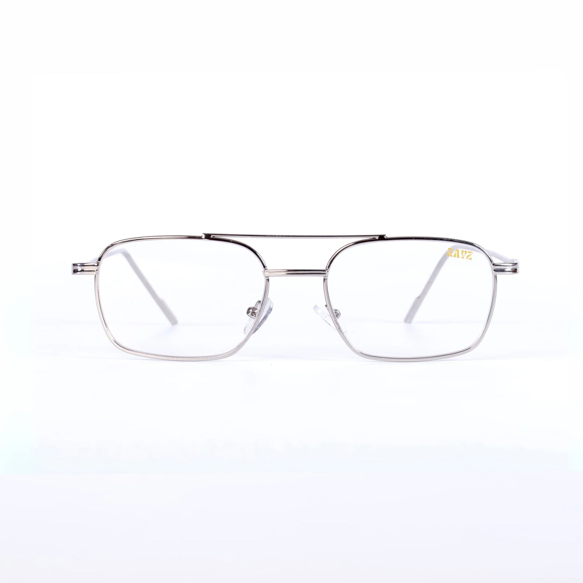 Zéphyr gris Lunettes de optiques pour Hommes et Femmes Photo de Face - RAYZ Eyewear Marque de Lunettes Marocaine